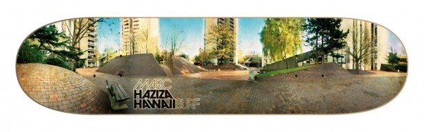 Planche de Skate HawaiiSurf – Les Briques Rouges Creteil – Marc Haziza