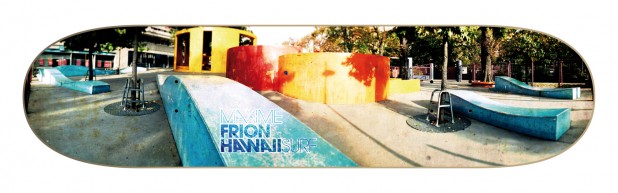 Planche de Skate HawaiiSurf - Les Vagues Ivry - Maxime Frion